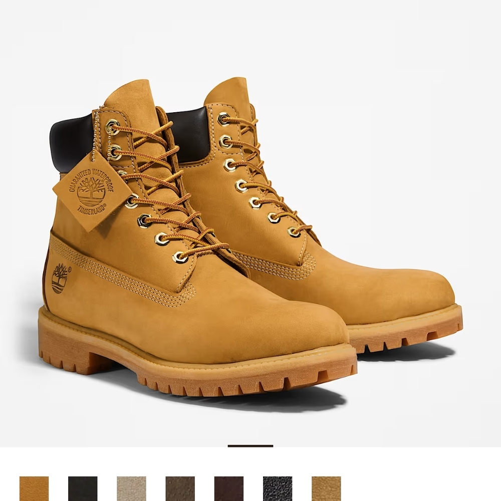Timberland Men's Wheat Nubuck Boots
